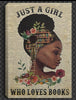 Black Pride Just a black girl who love books canvas Black And Proud 365