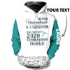 New Personalized A Caregiver Helping Hands Home Care Family Caregiver US Unisex Size Hoodie