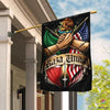 Mexican And American Flag LHC