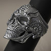 Stainless Steel Alien Skull Ring