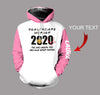 Personalized Healthcare Worker 2020 Heroes US Unisex Size Hoodie