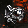 Vampire Skull Stainless Steel Ring
