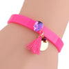 Crystal Skull Multi-Color Charm Bracelets