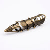 Skull Double Finger Ring Knuckle Armour - designfullprint
