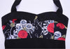 Retro Vintage Style Halter Plus Size Dress - designfullprint