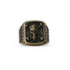 Pirate Skull CZ Retro Rings