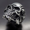 Huge Skull Stainless Steel Biker Ring