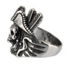 Stainless Steel Pirate Skull Ring