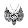 Stainless Steel Skull Pendant Necklace