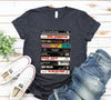 Vintage Cassette Tape Shirt, Gift For Old School Music Lovers, 80's Rock Cassette Shirt, 80's Rock n Roll T-Shirt,Classic Rock Tape Clothing HG