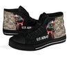 Gift For Army Men Armed Forces High Top Shoes