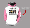 Gifts For Nurses Personalized Nurse 2020 Heroes US Unisex Size Hoodie