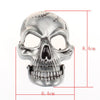 Big skull metal buckle skull Belt