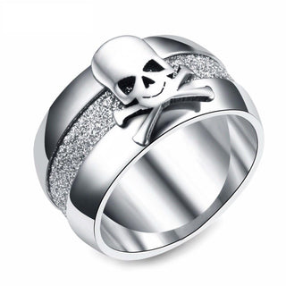 Trendy Pirate Skull Stainless Steel Ring