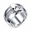 Trendy Pirate Skull Stainless Steel Ring