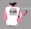 Personalized Medical 2020 Heroes US Unisex Size Hoodie