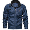Men Vintage Motorcycle Leather Jacket