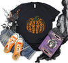 Paw pumpkin shirt, paw print shirt, pumpkin dog shirt, dog halloween shirt,retro pumpkin, Halloween Shirt, Halloween Sweatshirt,Thanksgiving
