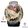 One Nation Under God Hoodie, Long Sleeve, Tshirt HG