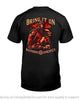Firefighter Bring It On Backbone Of America Back Printed 2D Unisex T Shirt or Hoodie HH