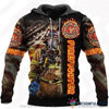 Firefighter Fire Courage Rescue Honor 3D Unisex Pullover Hoodie HH