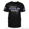 Gifts for Police Officers Defend The Police American Flag 2D Unisex T Shirt HH