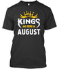Kings Are Born In August Ultra Cotton Shirt