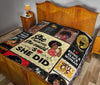 Black Pride Black Queen Power Quilt