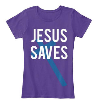 Jesus Saves T Shirts Ultra Cotton Shirt