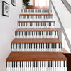 Gift For Piano Lover Piano Keys Stairs Stickers Set HG Christmas Decoration