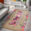 Gift For Butterfly Lover Breast Cancer Butterflies God Says You Are Rectangular Rug