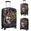 3D Skull and Dragon Luggage Cover 008 - designfullprint