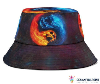Skull Gift Skull Lunisolar Bucket Hat LN
