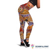 Aboriginal Patterns Tight Pants Australian Animals Nno Legging HG