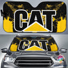 Caterpillar Yellow Windshield Sun Shade LN Gifts For Cat Lovers