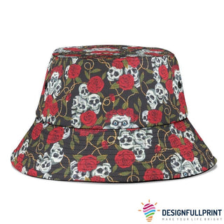 Skull Gift Skull Smile Bucket Hat LN