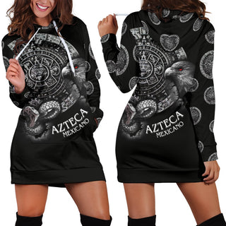 Mexican Patriotic Hoodie Dress - designfullprint