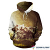 Australia Hoodie Koala Family Landscape Art Hoodie HG