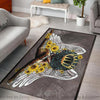Black Pride Sunflower Angel Black Queen Rug LN Black And Proud Rug