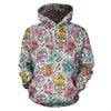 Watercolor Skull Hoodies - designfullprint