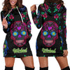 Wicked Skull Hoodie Dress