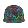 Skull Gift Color Explosion Skull Snapback Hat HG
