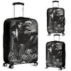 3D Skull Gothic Biker Luggage Cover 009 - designfullprint