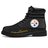 NFL Pittsburgh Steelers All-Season Boots HG Shoes Hot Summer 2022 Sport Football Gifts For Women