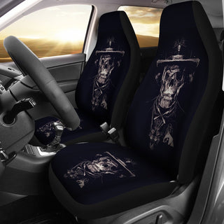 3D Skull Car Seat Covers 004 - designfullprint