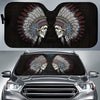 Native American Skull Sun Shades - Universal Fit - designfullprint