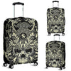 Skull 3D Art Luggage Cover 003 - designfullprint