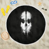 Skull Beach Blanket - designfullprint