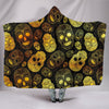 Ultra Soft Wool 3D Skull Hooded Blanket 002 - designfullprint