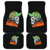 Front and Back Floor Mats - Skull - designfullprint